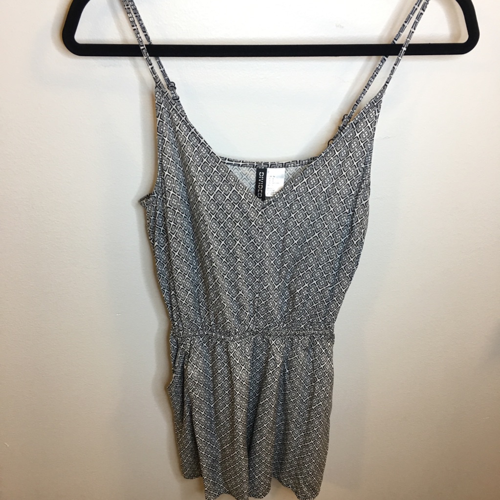 Cute Patterned Romper